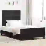 vidaXL Bettgestell Schwarz Samt 120x200 cm vidaXL Bettgestell Schwarz Samt 120x200 cm