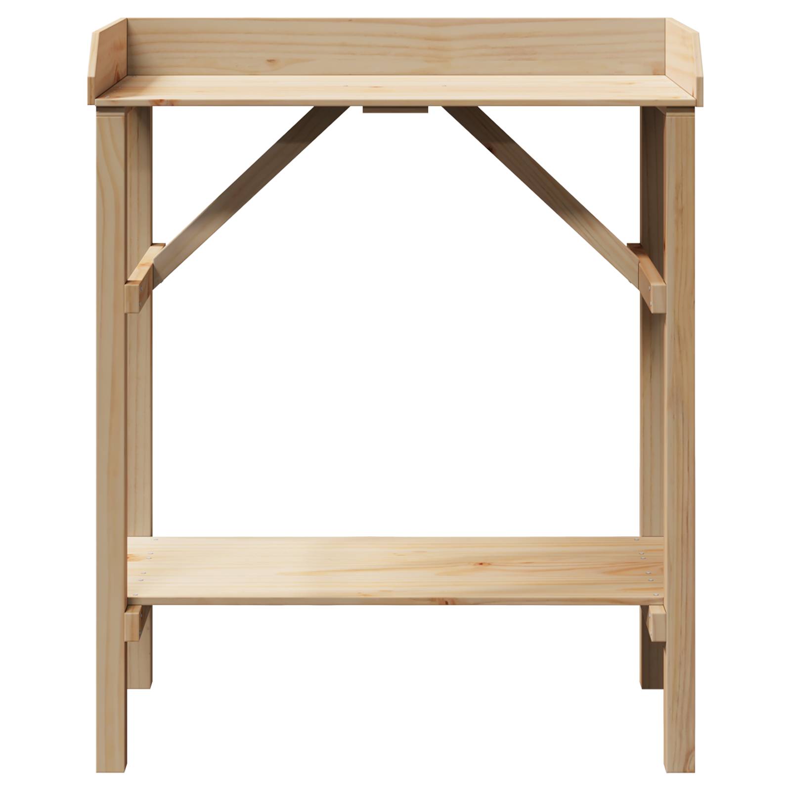 vidaXL Pflanztisch 75x40x90 cm Massivholz Kiefer
