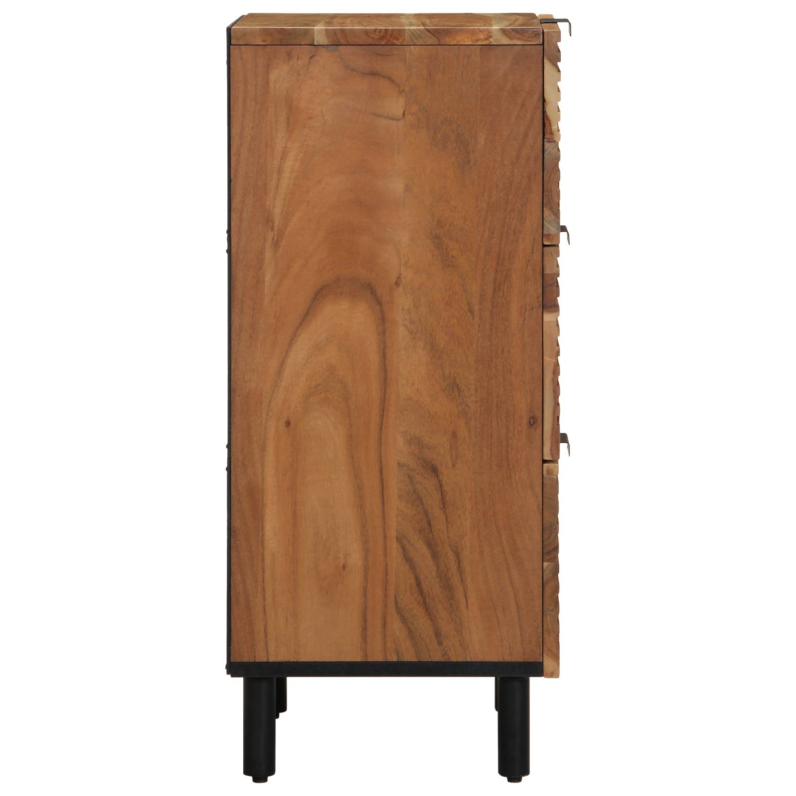 vidaXL Sideboard 40x33x75 cm Massivholz Akazie