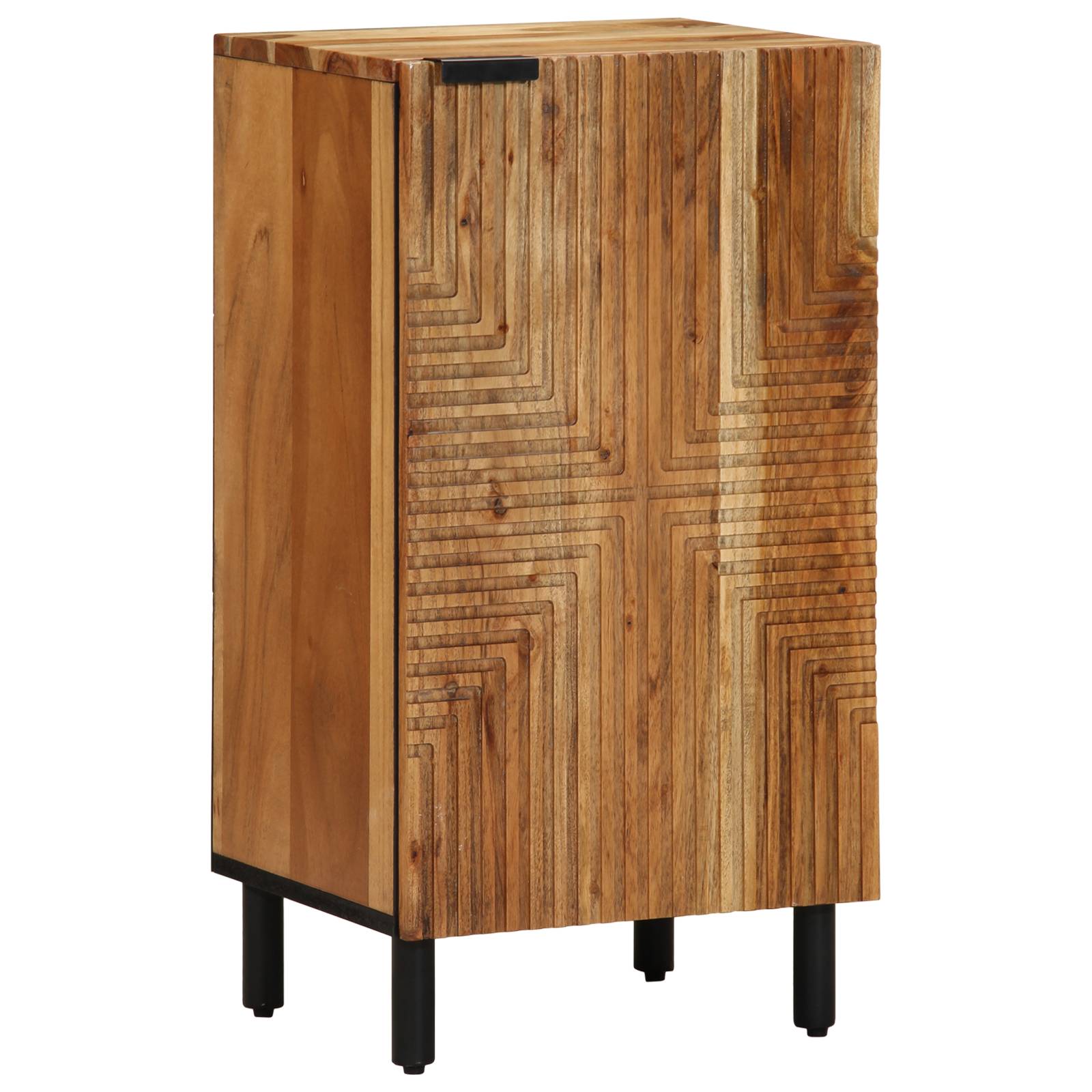 vidaXL Sideboard 40x33x75 cm Massivholz Akazie