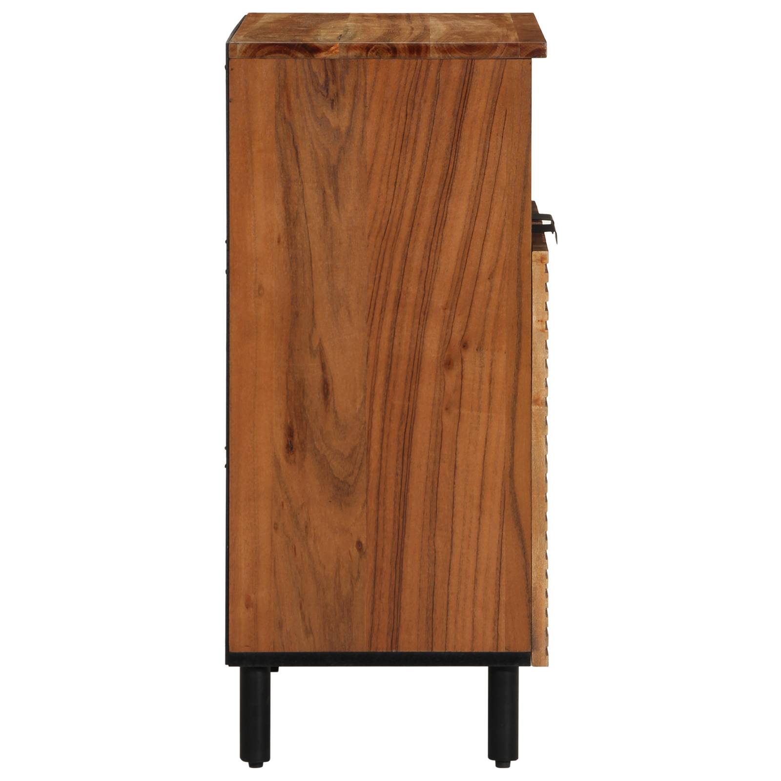 vidaXL Sideboard 60x33x75 cm Massivholz Akazie