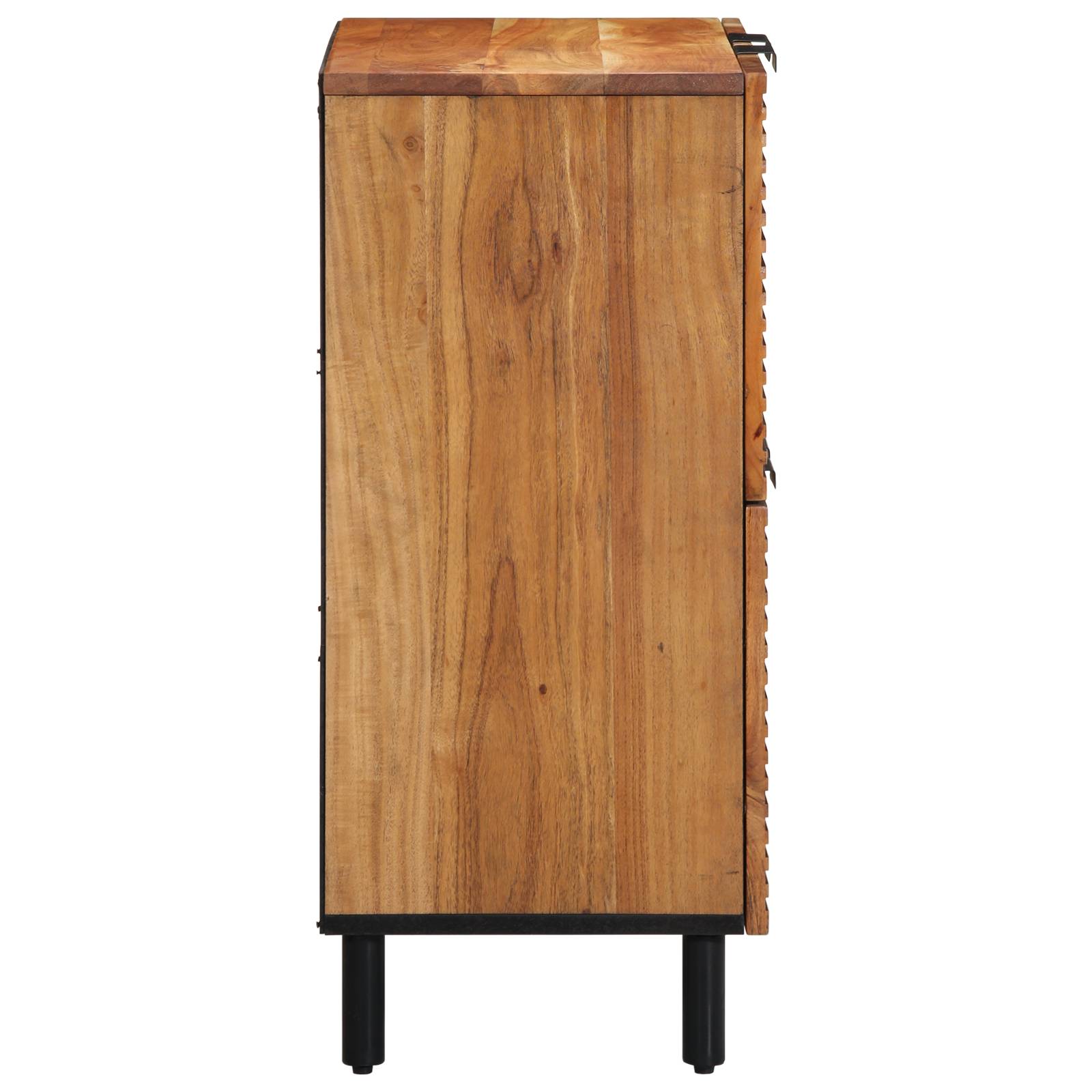 vidaXL Sideboard 60x33x75 cm Massivholz Akazie