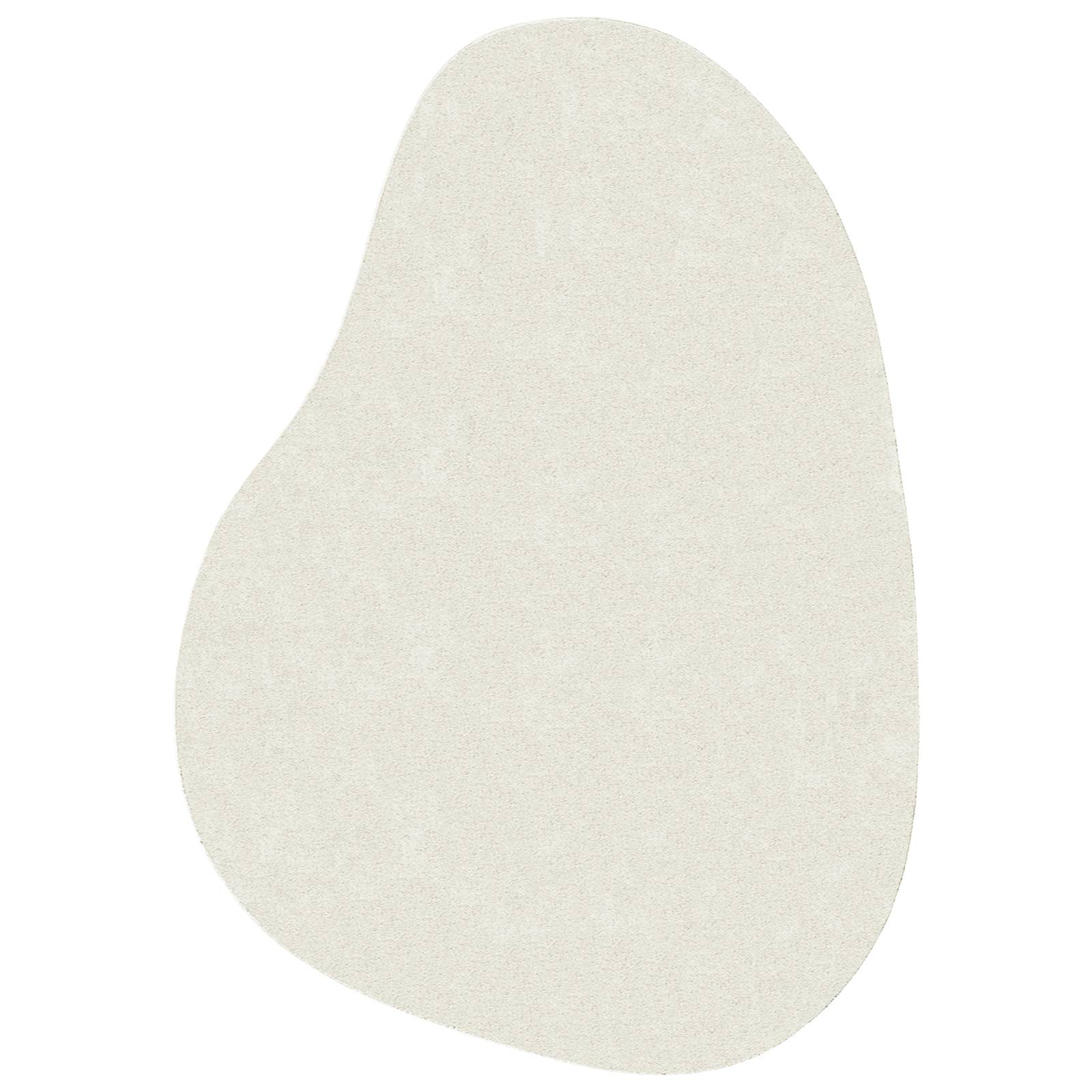 vidaXL Teppich HUARTE Kurzflor Weich & Waschbar Creme 140x200 cm