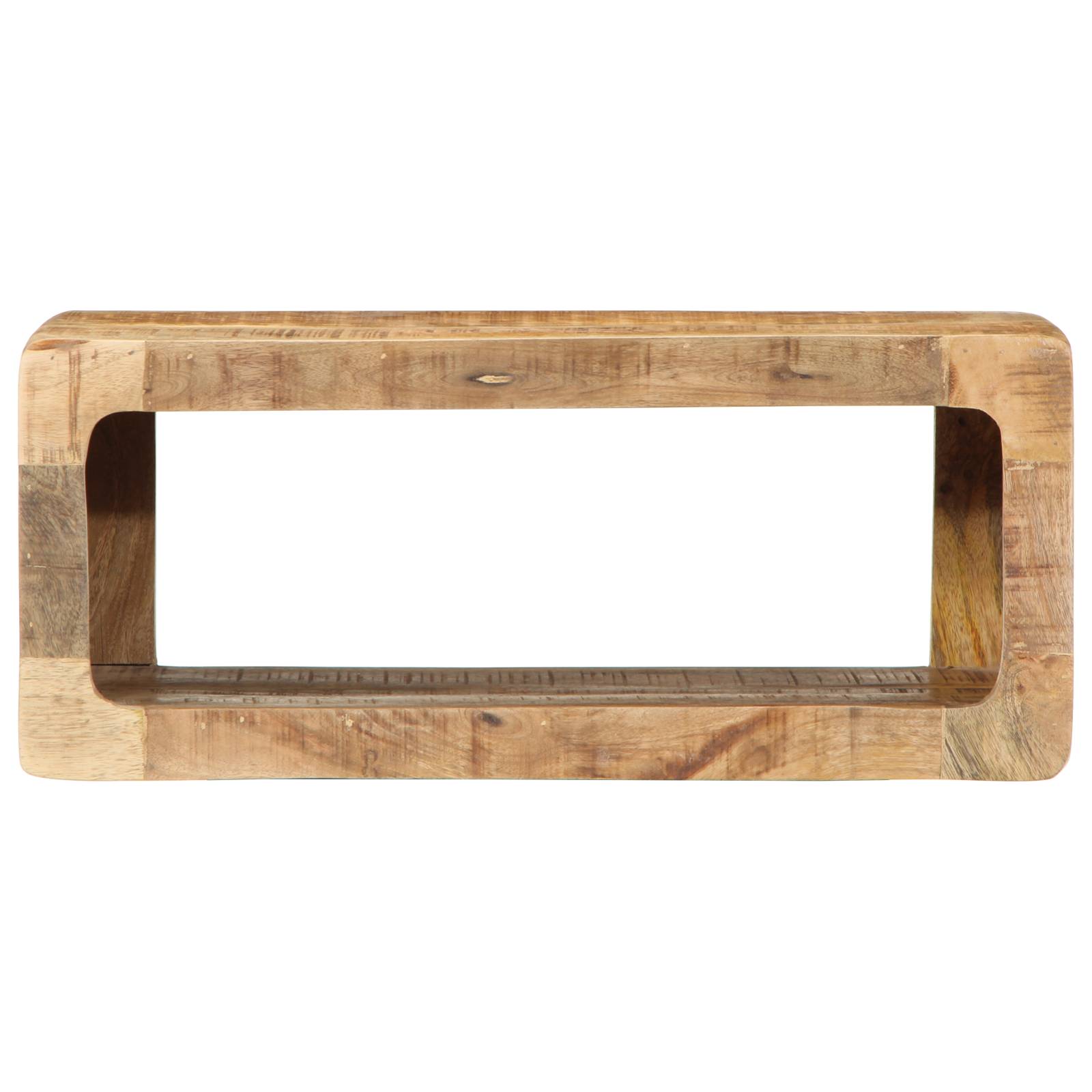 vidaXL TV-Wandschrank 60x30x25 cm Raues Mangoholz