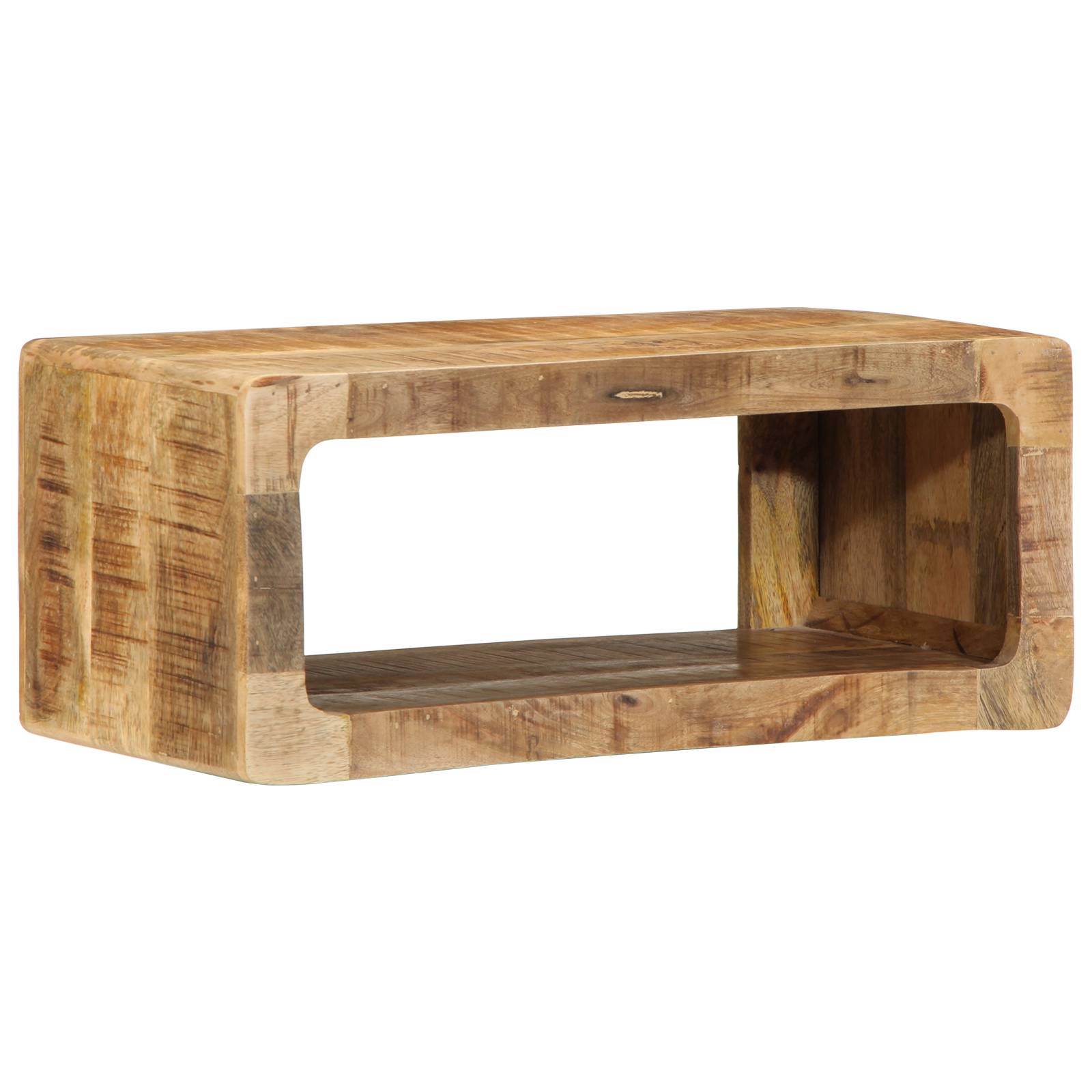 vidaXL TV-Wandschrank 60x30x25 cm Raues Mangoholz