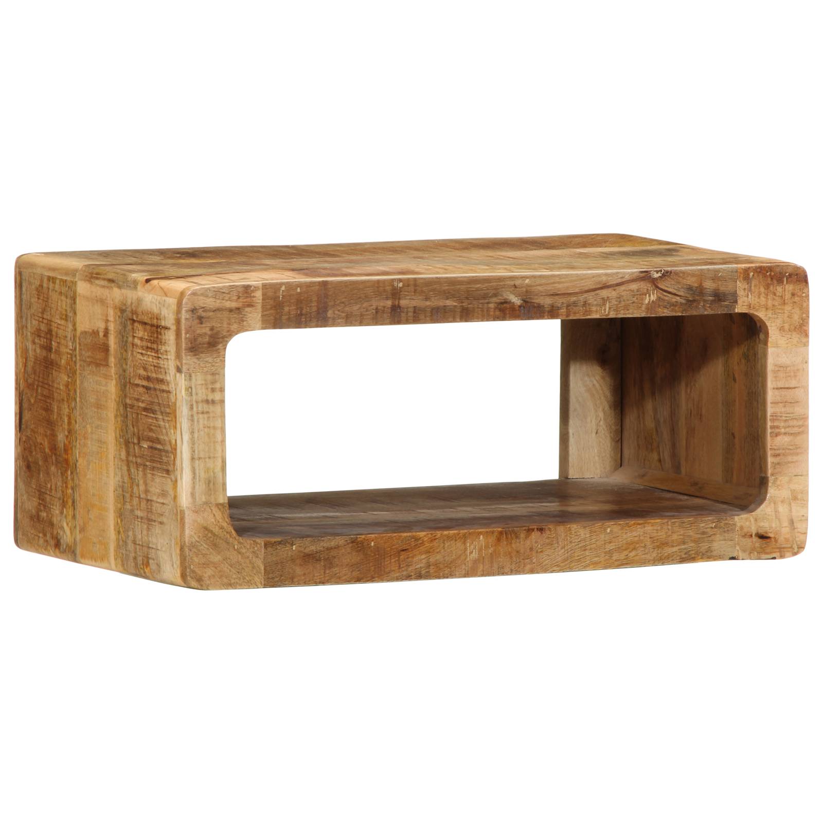 vidaXL TV-Wandschrank 60x30x25 cm Raues Mangoholz