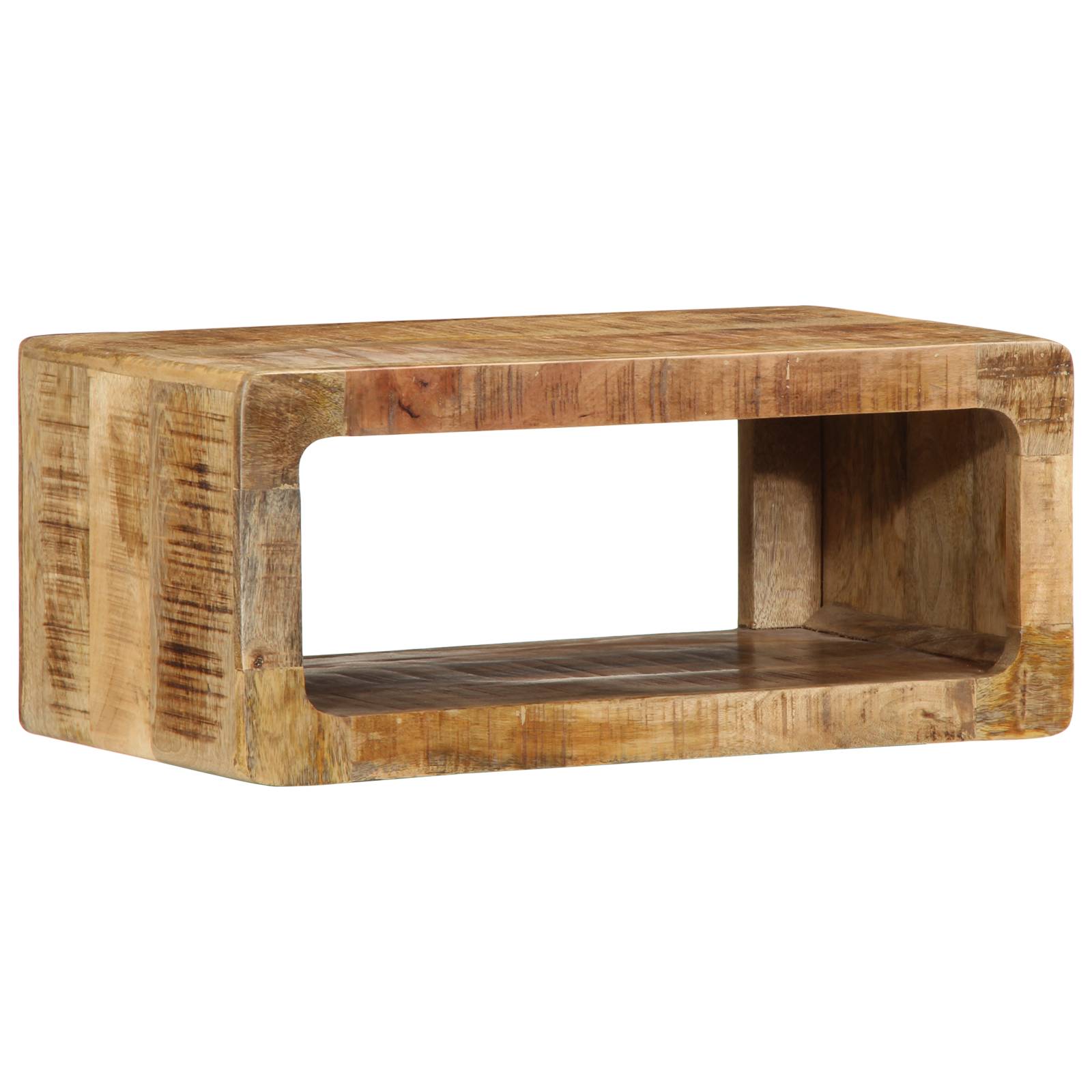 vidaXL TV-Wandschrank 60x30x25 cm Raues Mangoholz