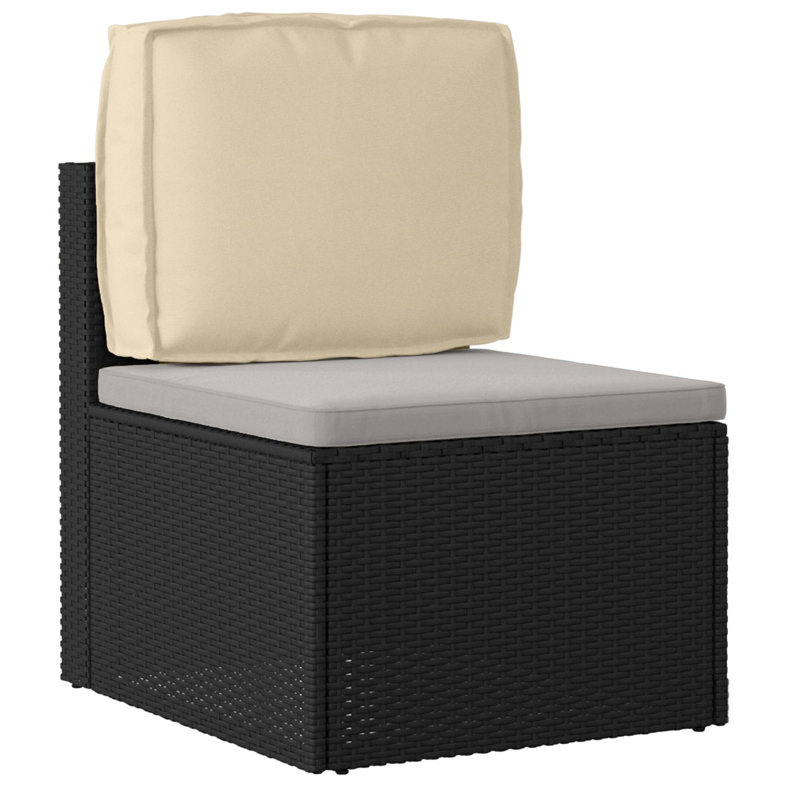 vidaXL Paletten-Rückenkissen Beige 50x40x12 cm Oxford-Gewebe