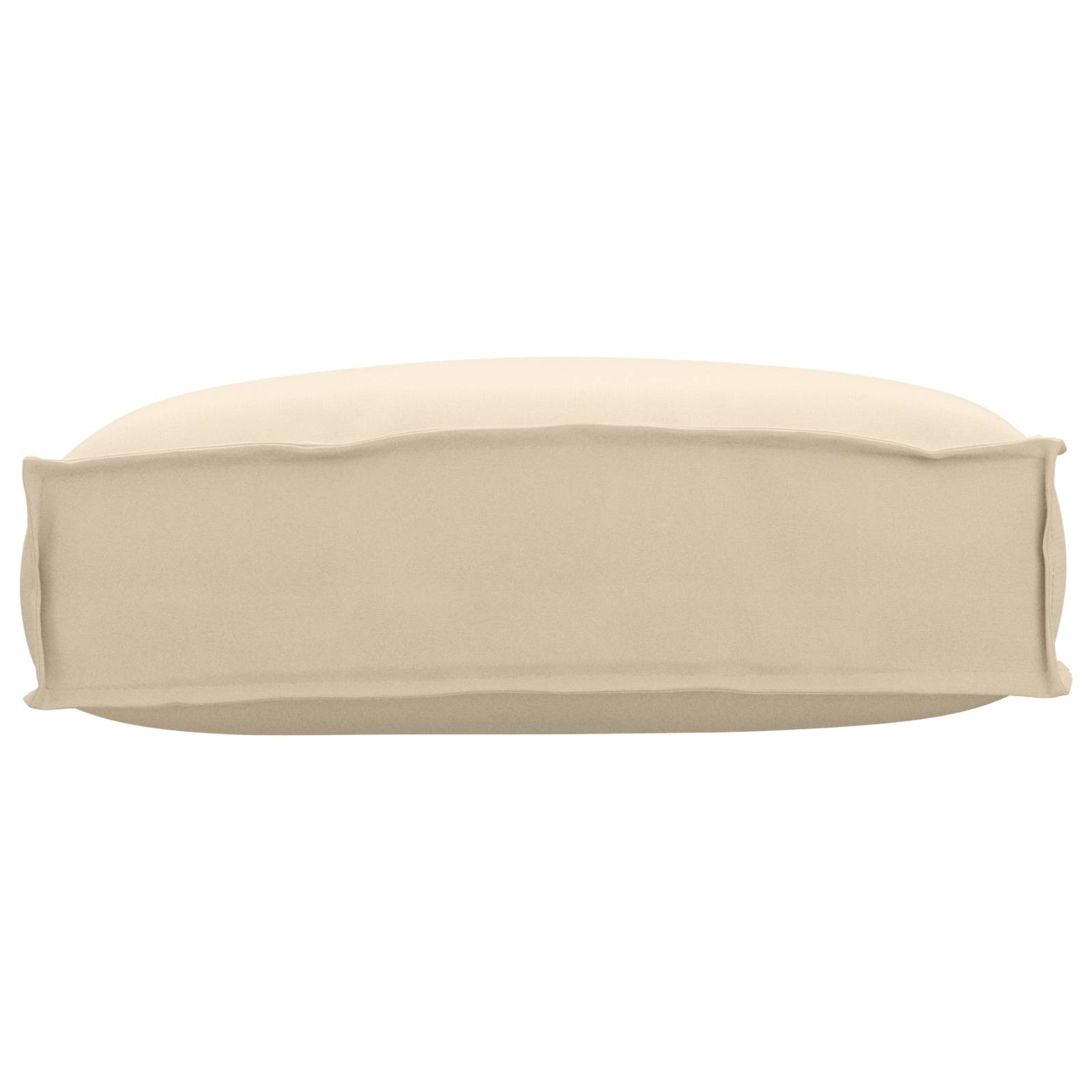 vidaXL Paletten-Rückenkissen Beige 50x40x12 cm Oxford-Gewebe
