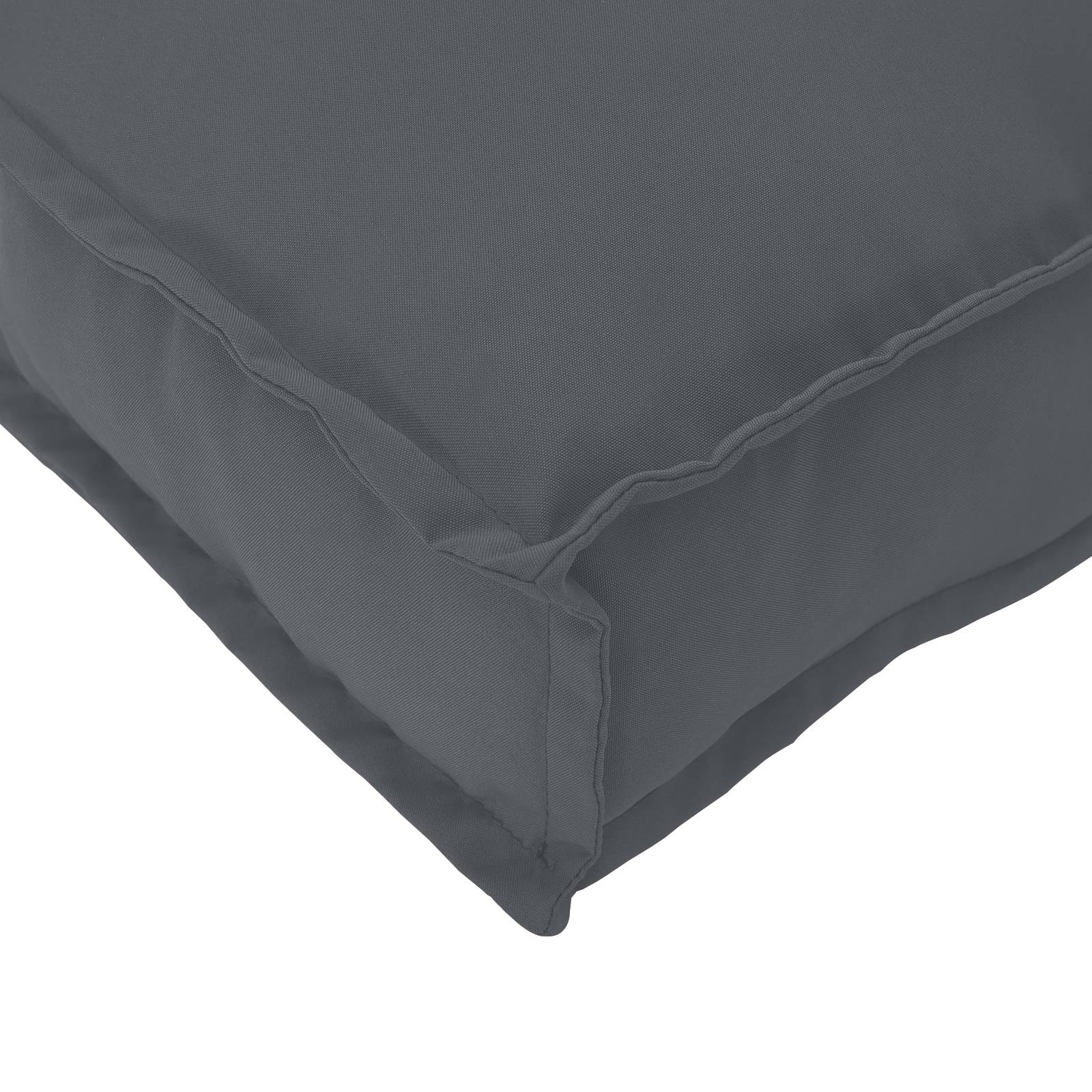 vidaXL Palettenkissen für Bank Anthrazit 100x40x8 cm Oxford-Gewebe