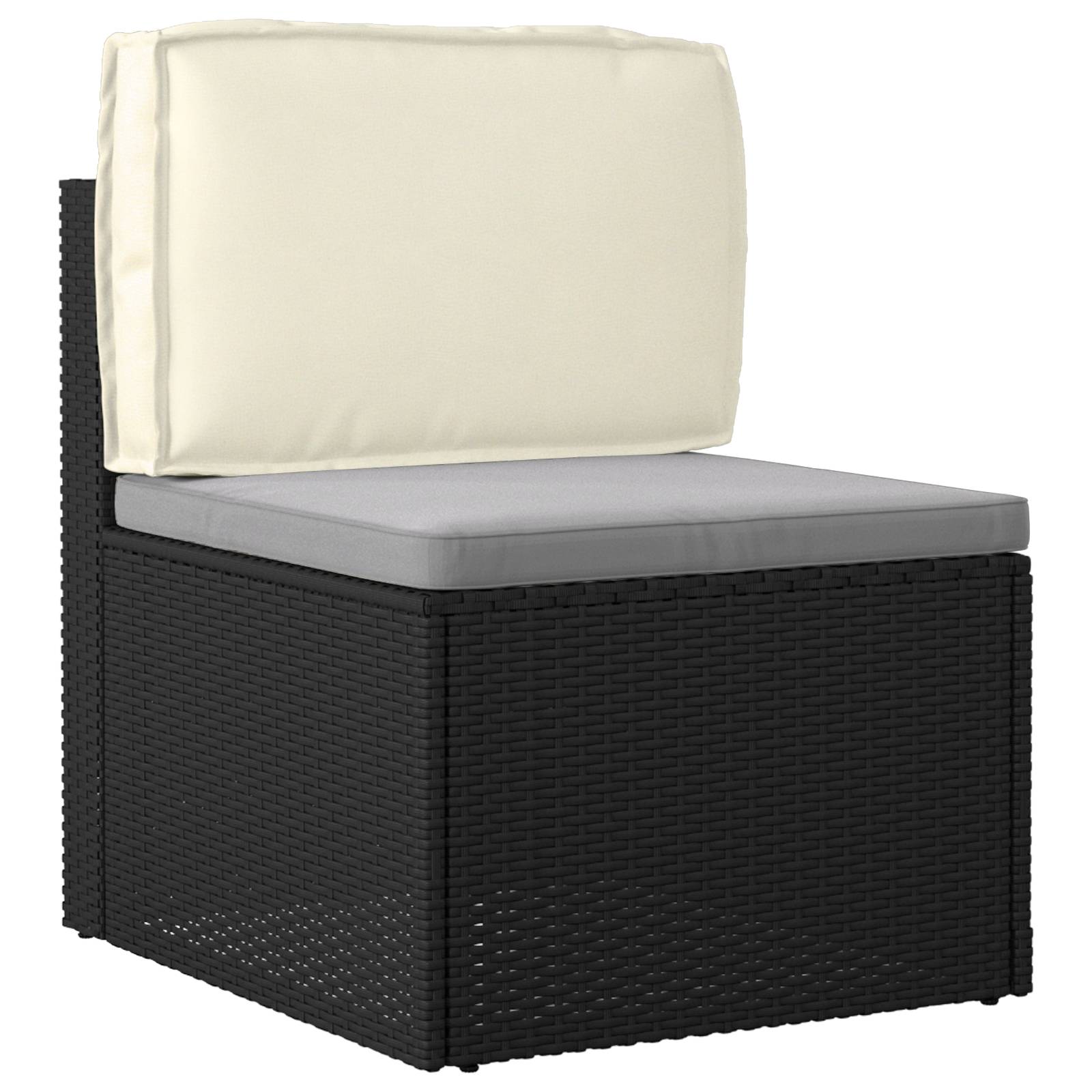 vidaXL Paletten-Rückenkissen Creme 60x40x12 cm Oxford-Gewebe