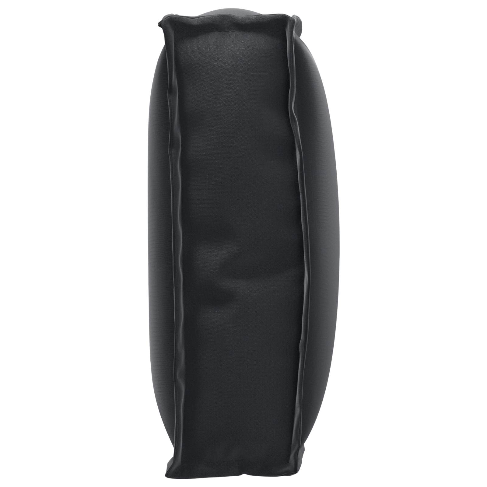 vidaXL Paletten-Rückenkissen Schwarz 60x40x12 cm Oxford-Gewebe