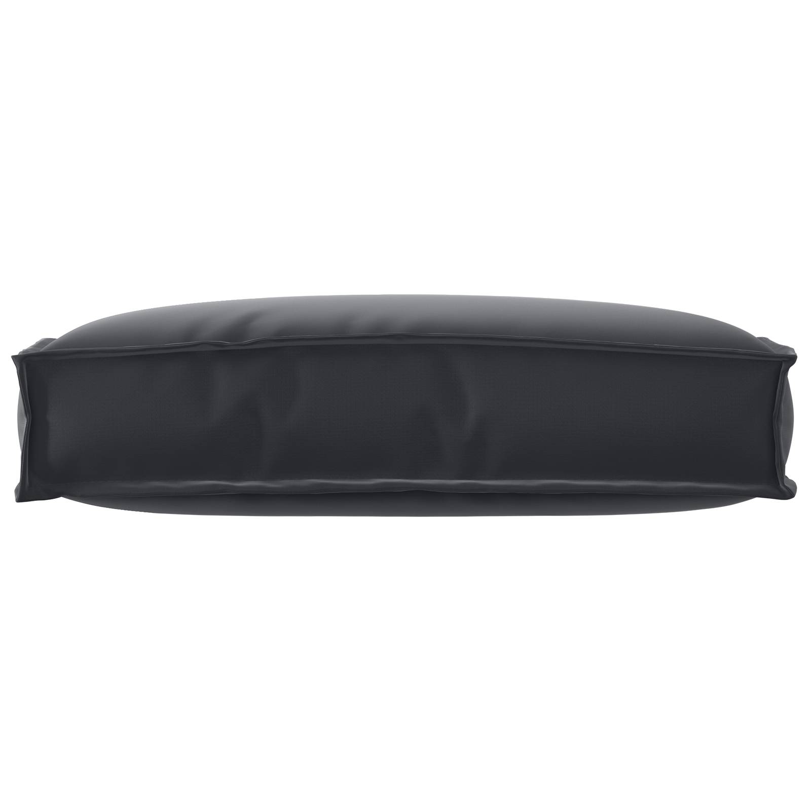 vidaXL Paletten-Rückenkissen Schwarz 60x40x12 cm Oxford-Gewebe