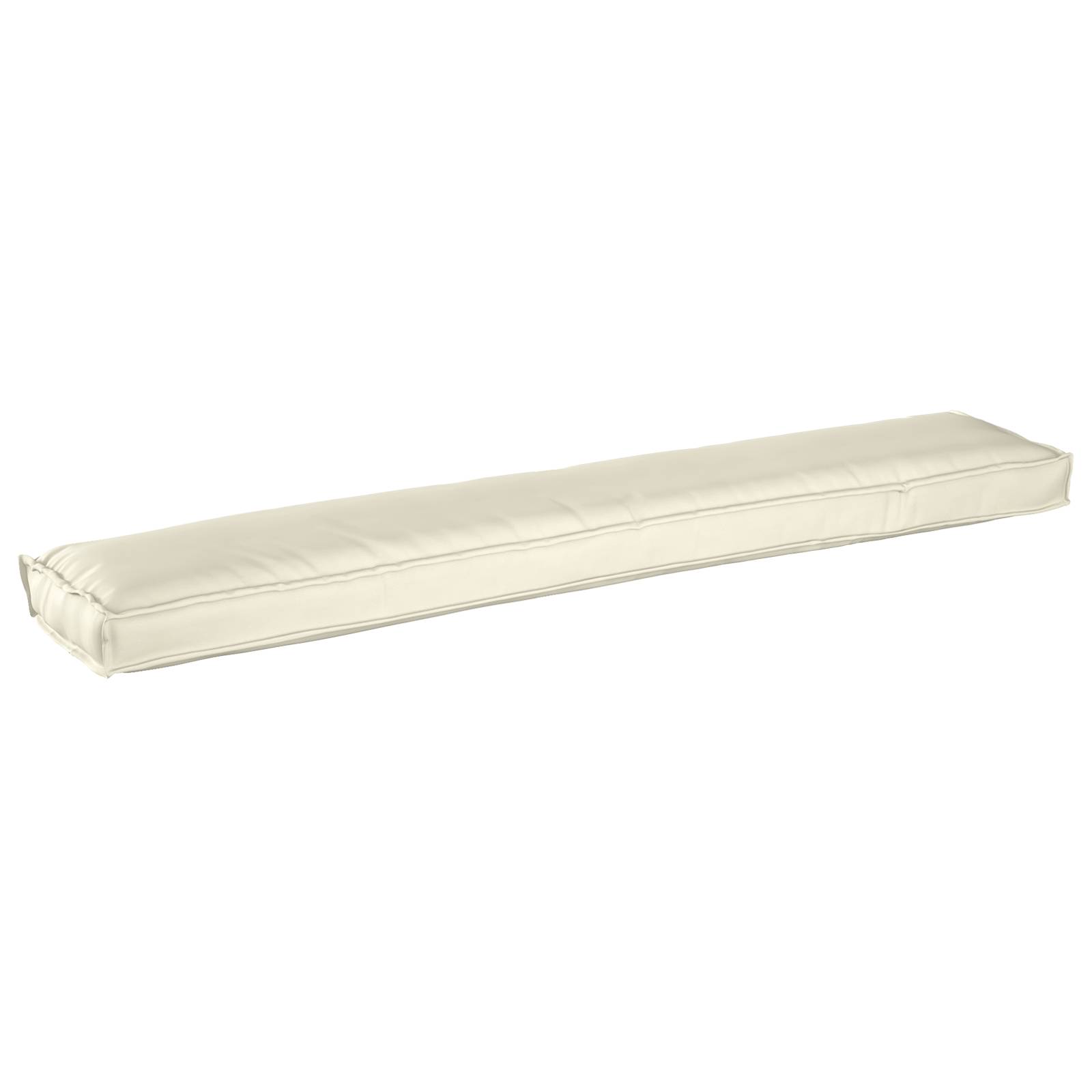 vidaXL Pallet Kissen für die Bank 2 Stück Creme 200x40x8 cm Oxford Stoff