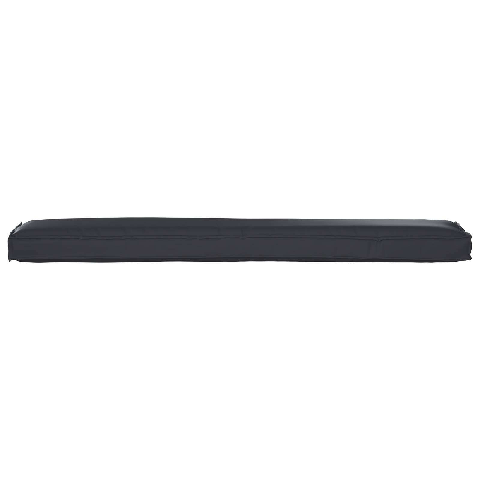 vidaXL Palettenkissen für Bank Schwarz 200x40x8 cm Oxford-Gewebe