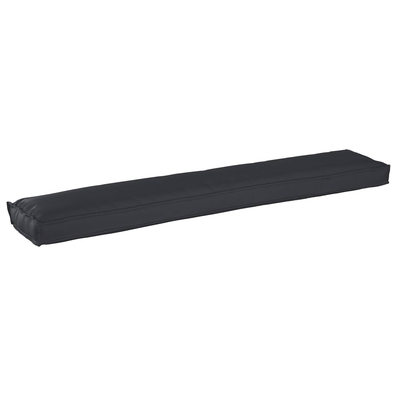 vidaXL Palettenkissen für Bank Schwarz 200x40x8 cm Oxford-Gewebe