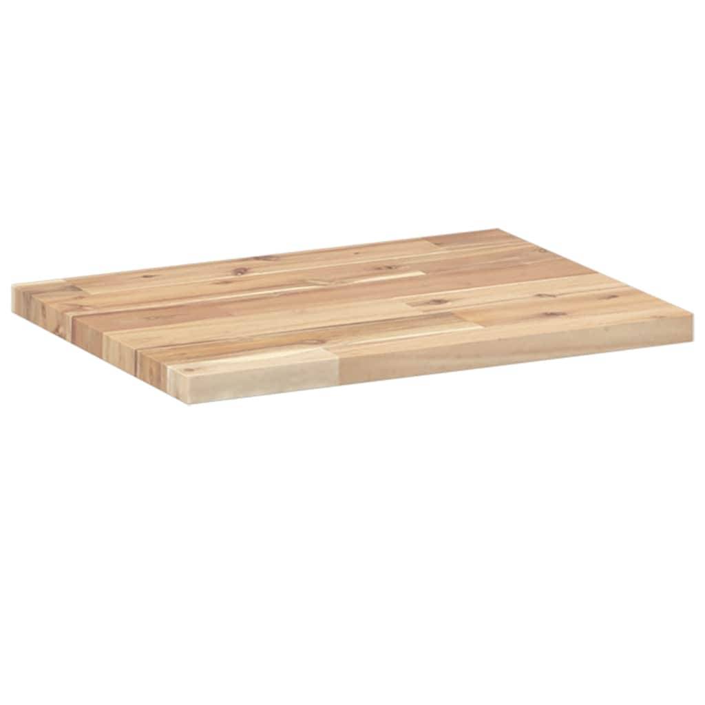 vidaXL Schweberegale 3 Stk. 40x30x2 cm Massivholz Akazie Unbehandelt