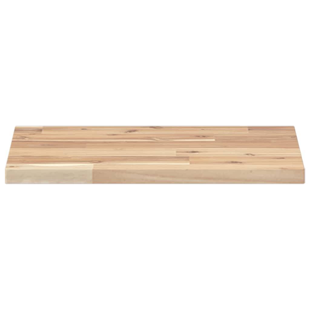 vidaXL Schweberegale 3 Stk. 40x30x2 cm Massivholz Akazie Unbehandelt