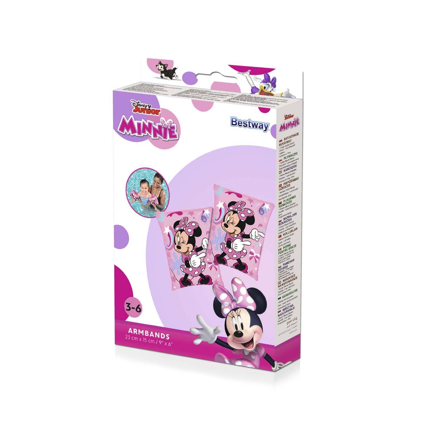 Bestway 91038 - Disney Junior Schwimmflügel 3-6 Jahre Minnie Mouse