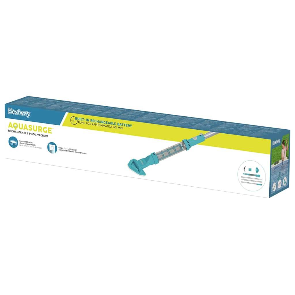 Best Way Poolstaubsauger Blau 252 x 17 cm Aluminium