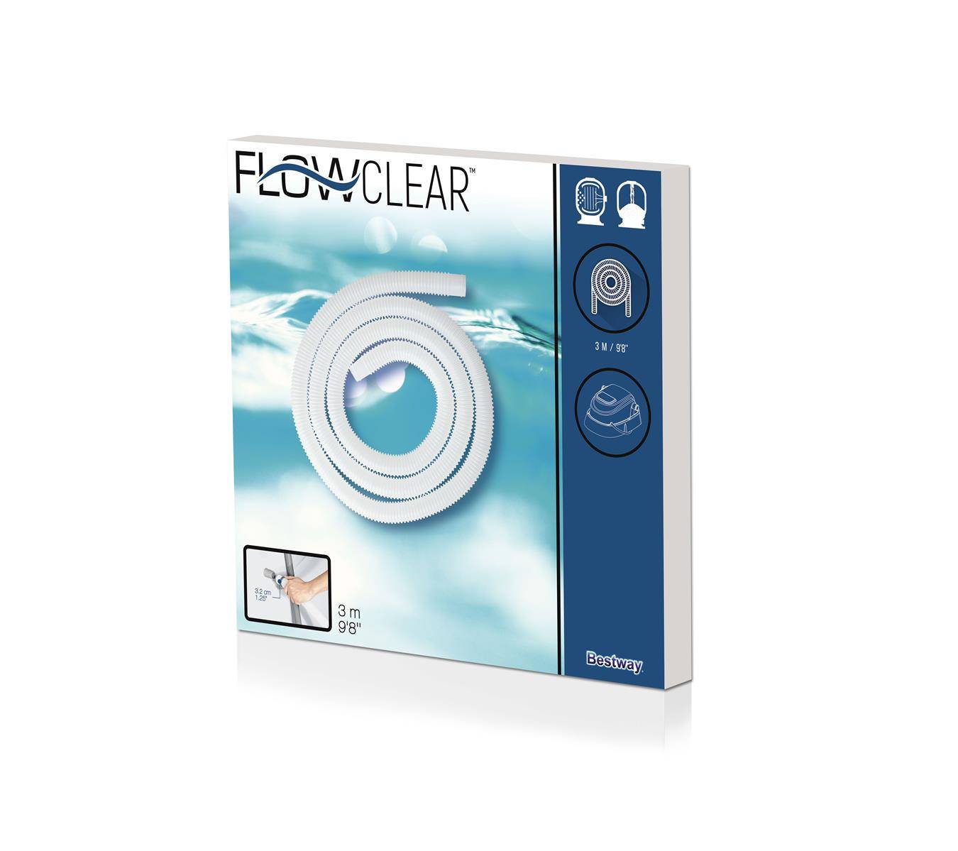 Bestway 58369 - Flowclear Universal - 32 mm- Poolschlauch 300 cm