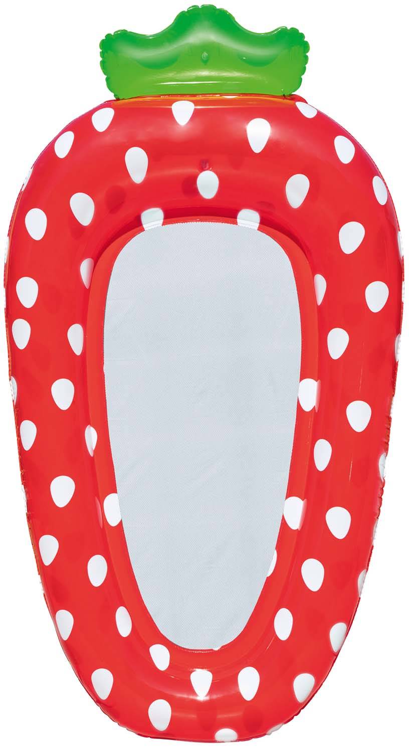 Bestway 43644 - Sweet Summer Poolliege - Erdbeere (Rot)
