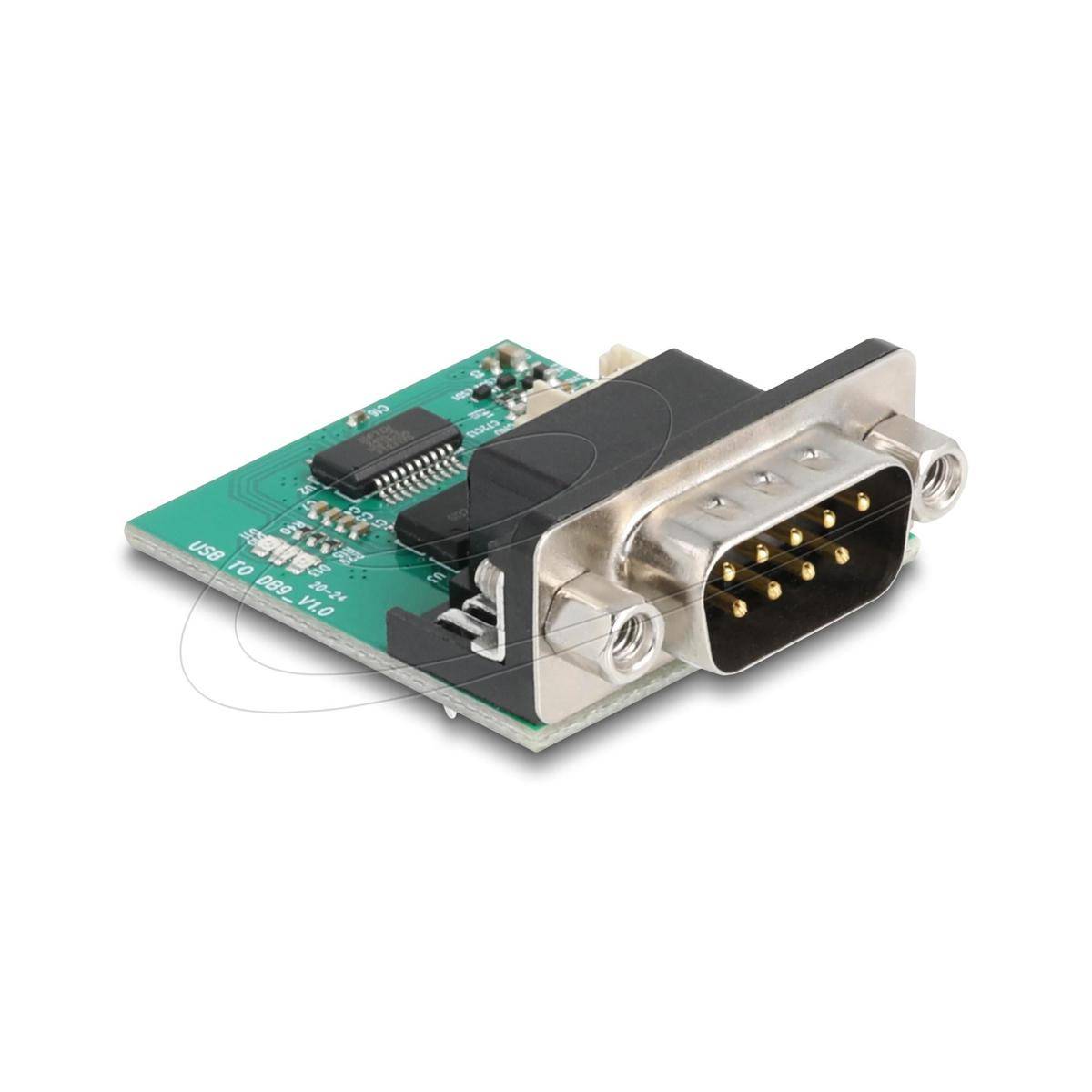 90781 - Delock USB auf RS-232 Konverter, USB 2.0 Pfostenstecker zu D-Sub 9