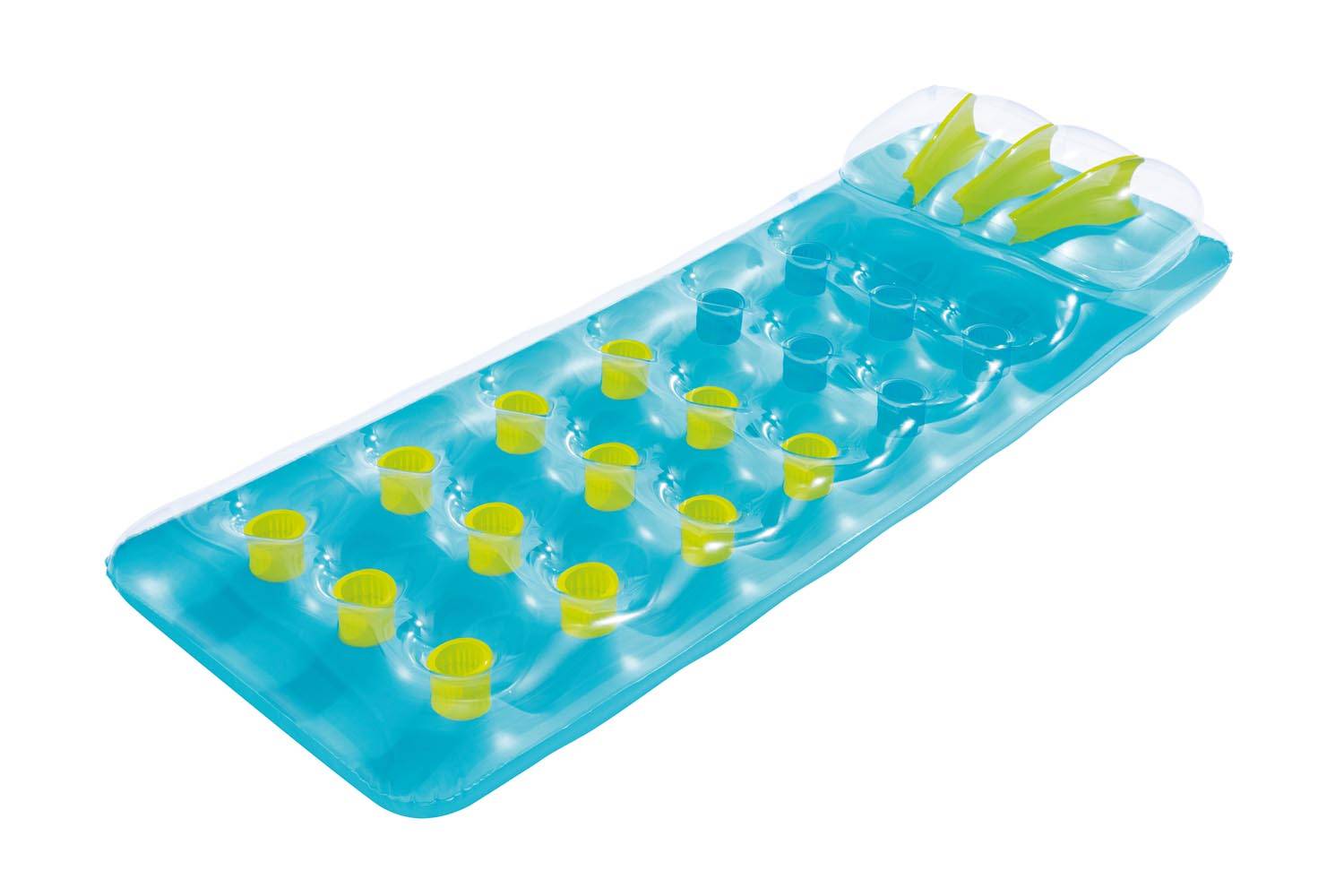 Bestway 43015 - Luftmatratze Summer Colors Deluxe - 188 x 71 cm - Türkis