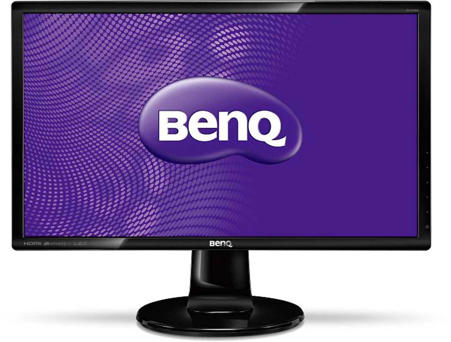BenQ GL2460HM 24-Zoll Monitor TN FHD 1920x1080 HDMI DVI VGA Lautsprecher 2ms schwarz Gut - Refurbished