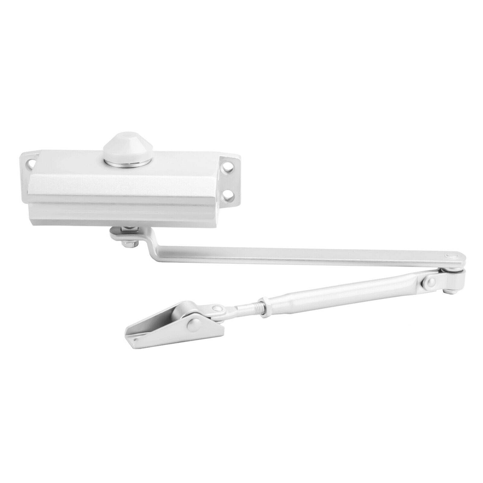 Hydraulischer Türschließer Torschließer Tür Tor Türöffner Stangentürschließer Silber bis 45kg Nein