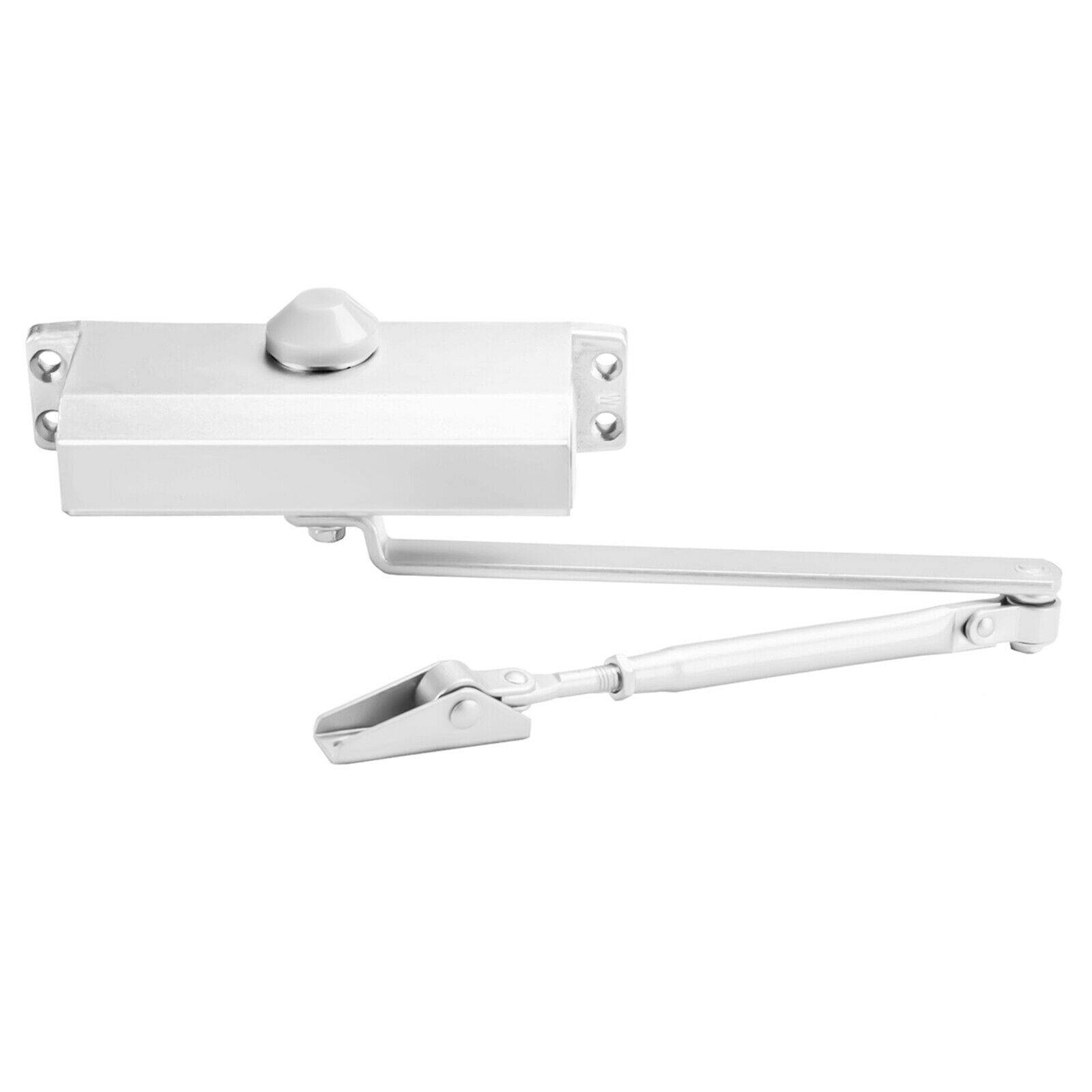 Hydraulischer Türschließer Torschließer Tür Tor Türöffner Stangentürschließer Silber bis 65kg Nein