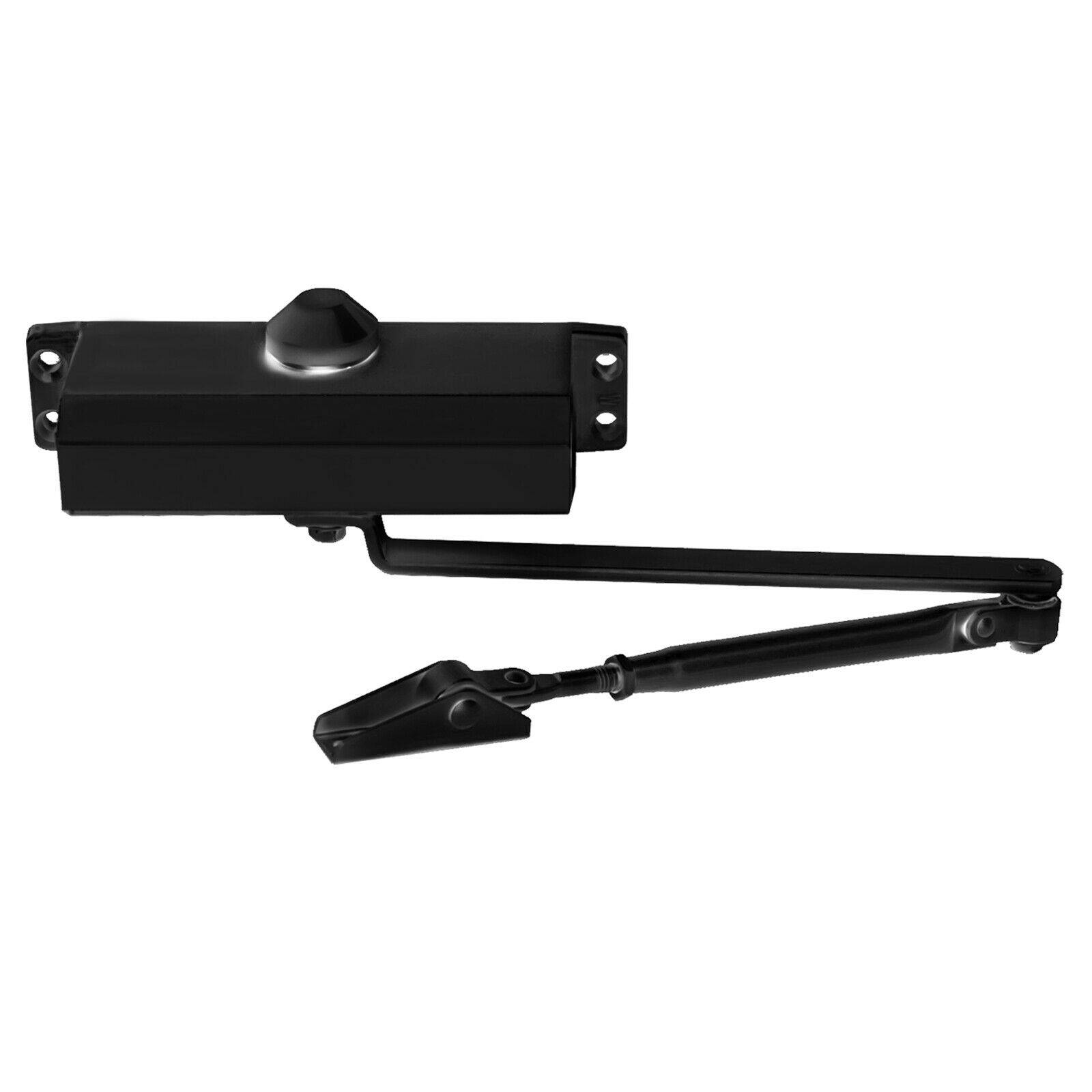 Hydraulischer Türschließer Torschließer Tür Tor Türöffner Stangentürschließer Silber bis 65kg Nein