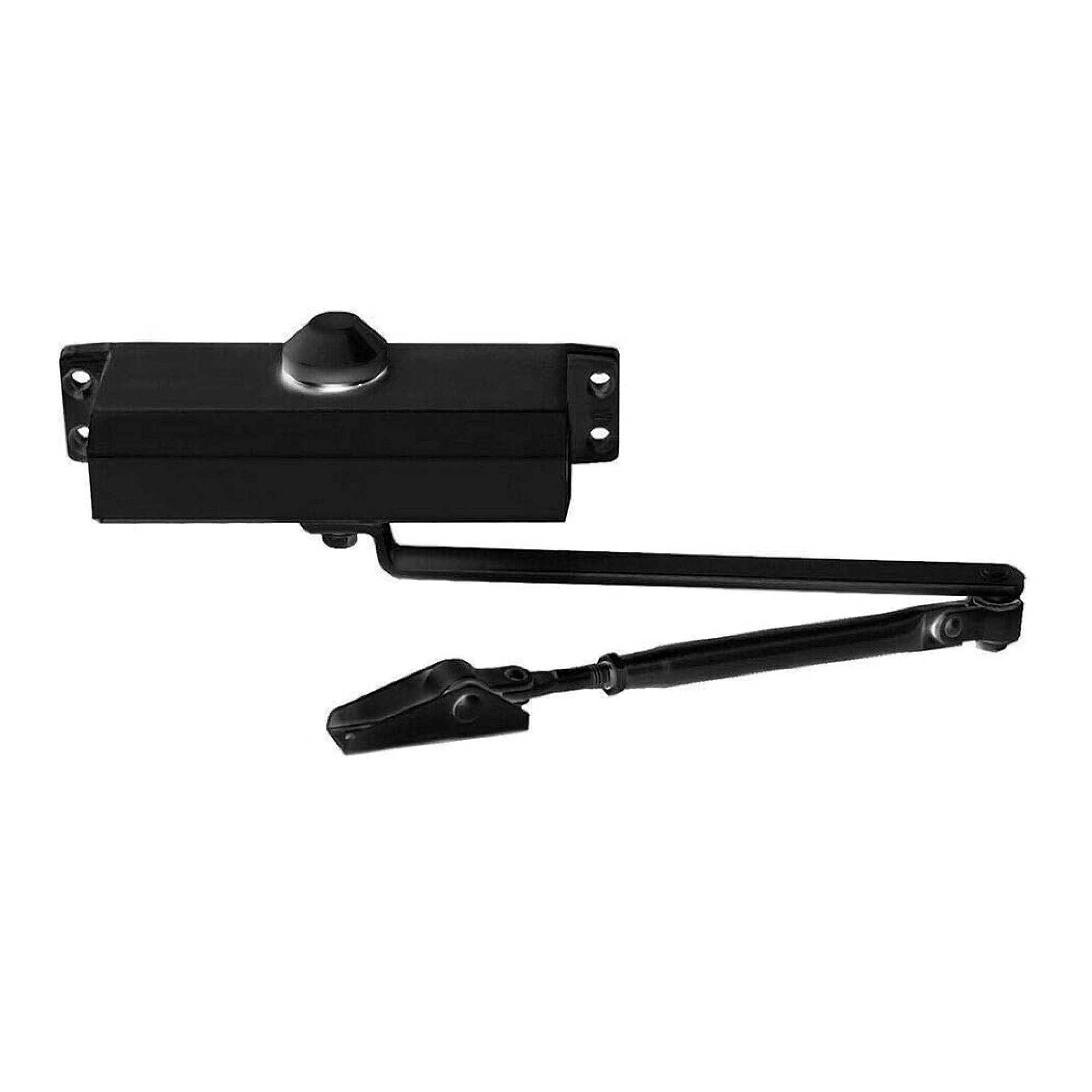 Hydraulischer Türschließer Torschließer Tür Tor Türöffner Stangentürschließer Schwarz bis 65kg Nein