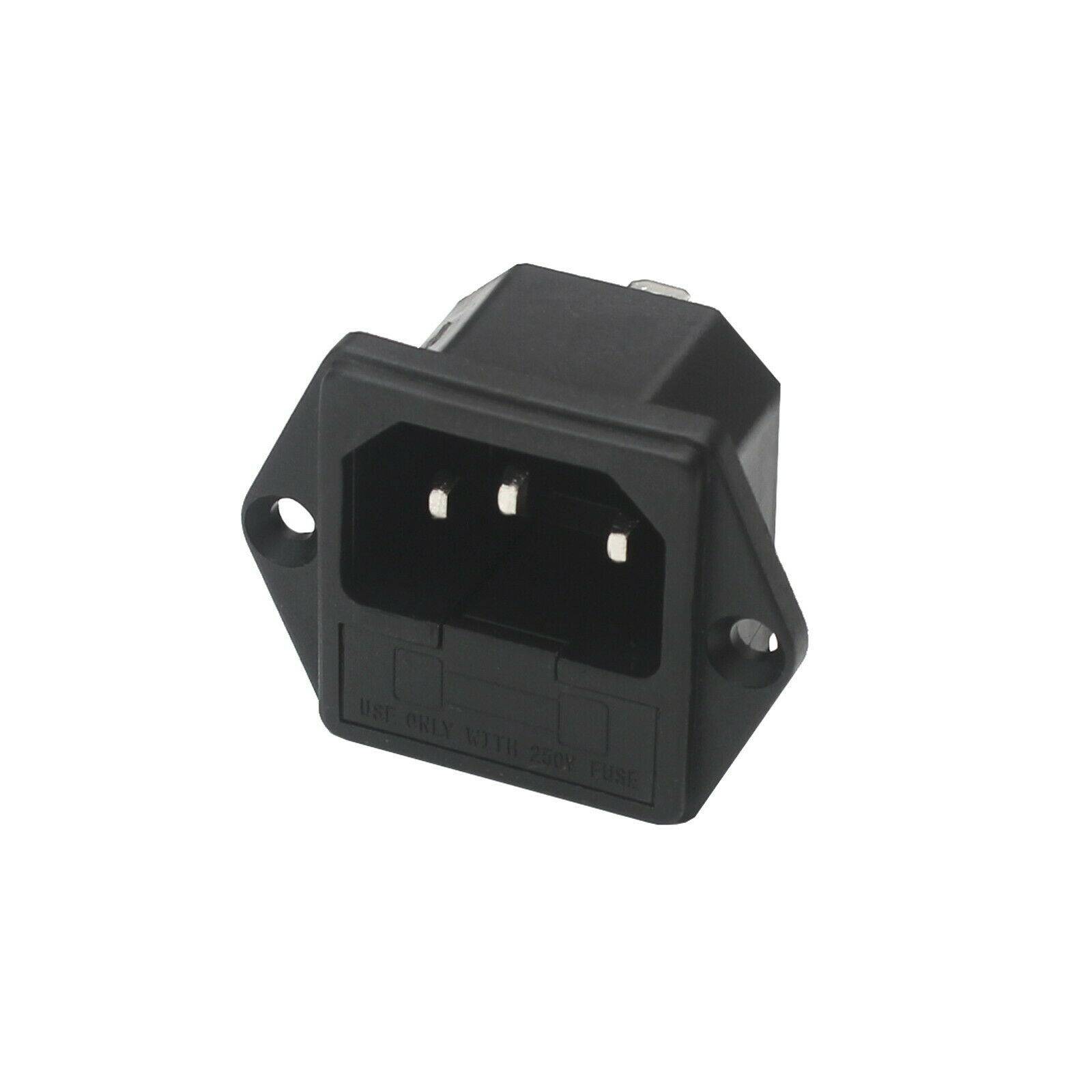 Kaltgeräte Stecker Kupplung Einbaustecker Gerätestecker Netzstecker Eurostecker D