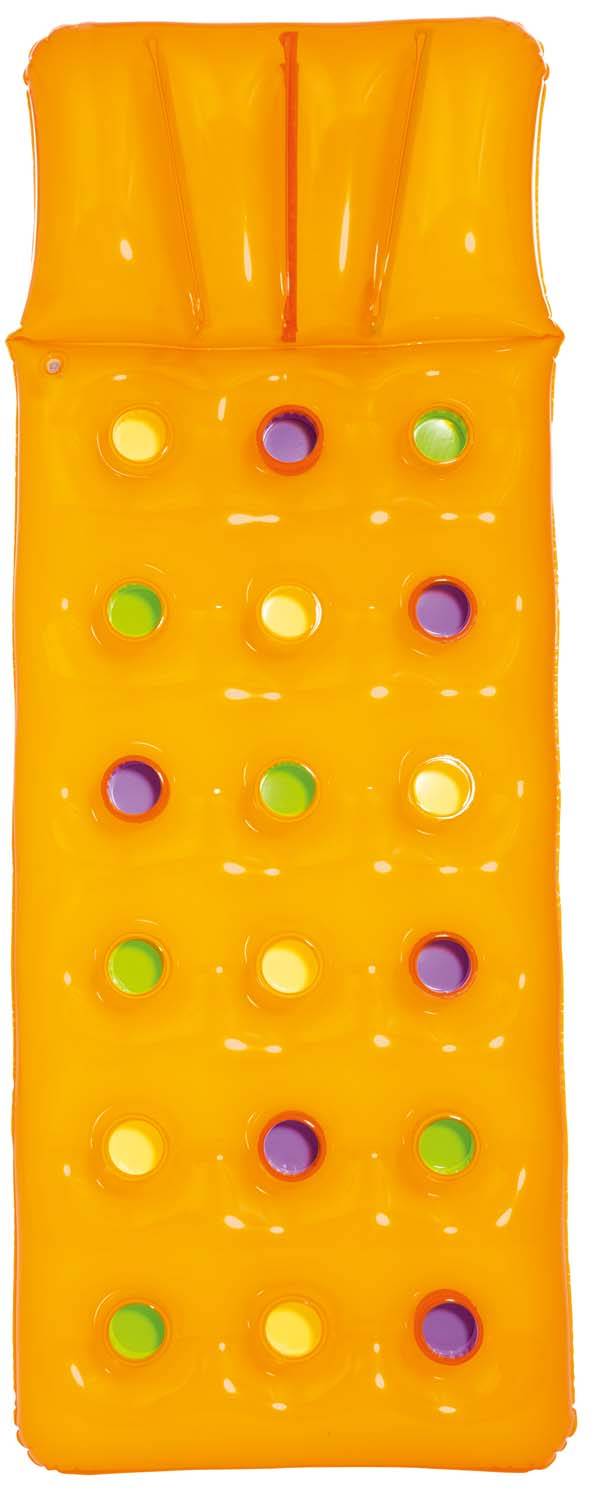Bestway 43014 - Luftmatratze Color Lounge 188 x 71 cm - Orange