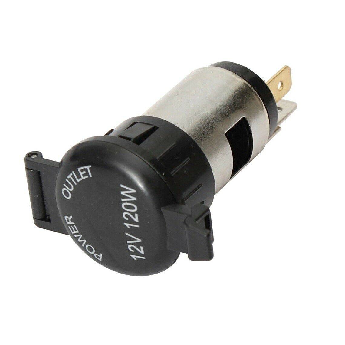 KFZ Steckdose 12V 24V Einbau Buchse Zigarettenanzünder Auto universal Motorrad C