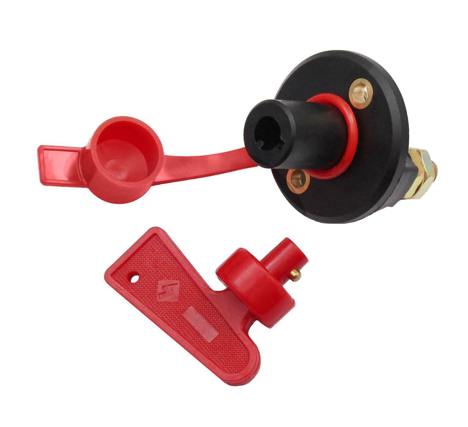 KFZ Trennschalter bis 300A 12V 24V M8 M10 Strom Batterie Haupt Schalter PKW LKW Trennschalter M8