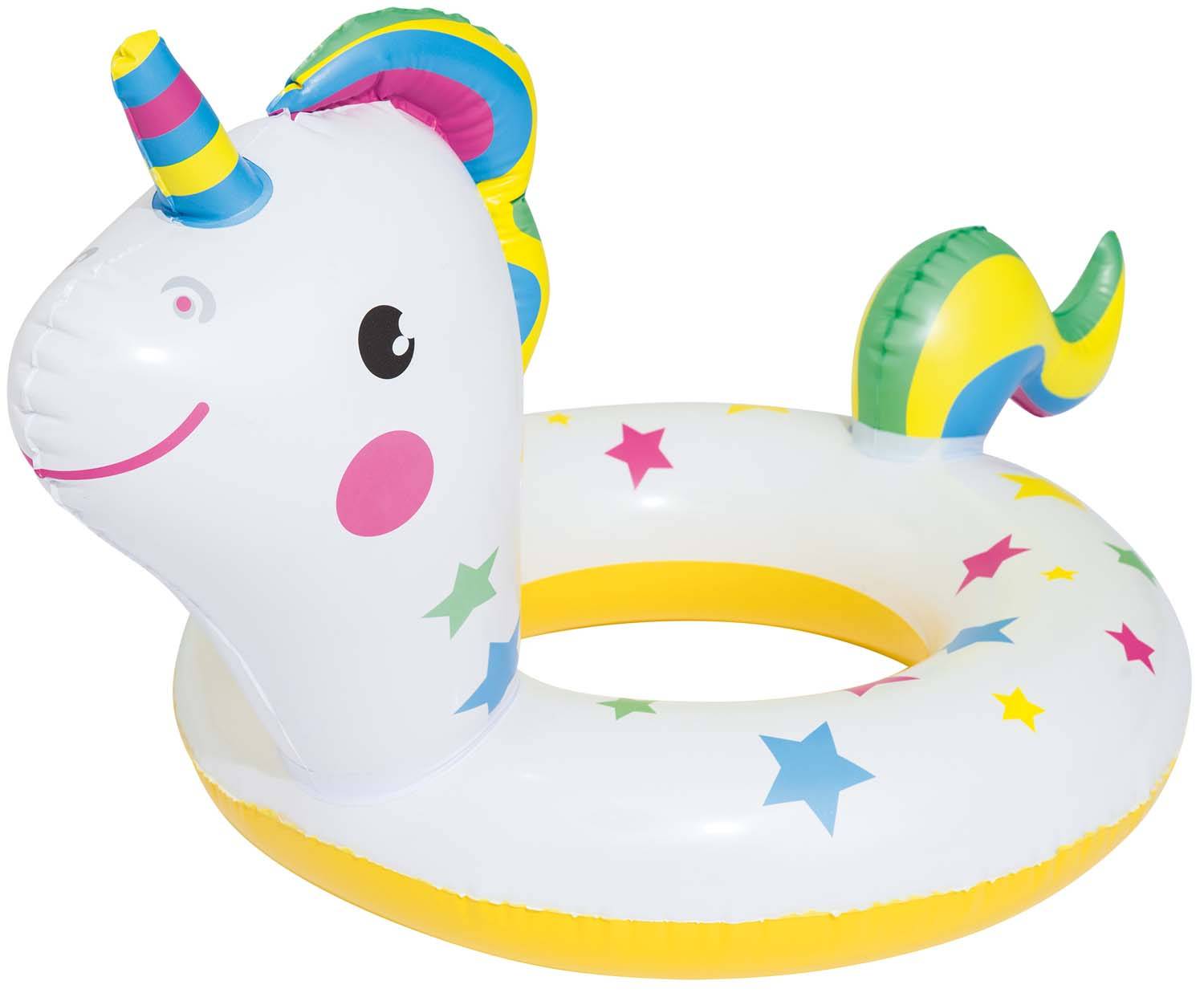 Bestway 36128 - Schwimmring Happy Animal - Einhorn