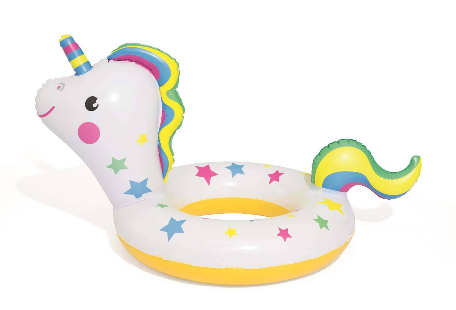Bestway 36128 - Schwimmring Happy Animal - Einhorn