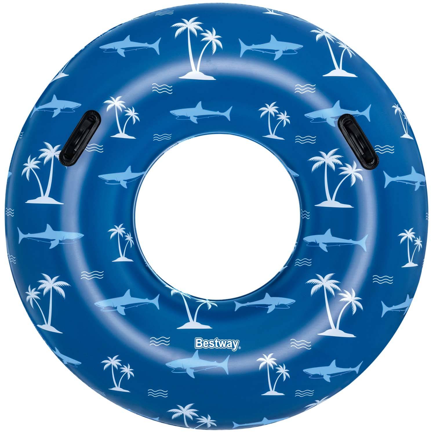 Bestway 36353 - Schwimmring Nautical Ø 119 cm - Blau