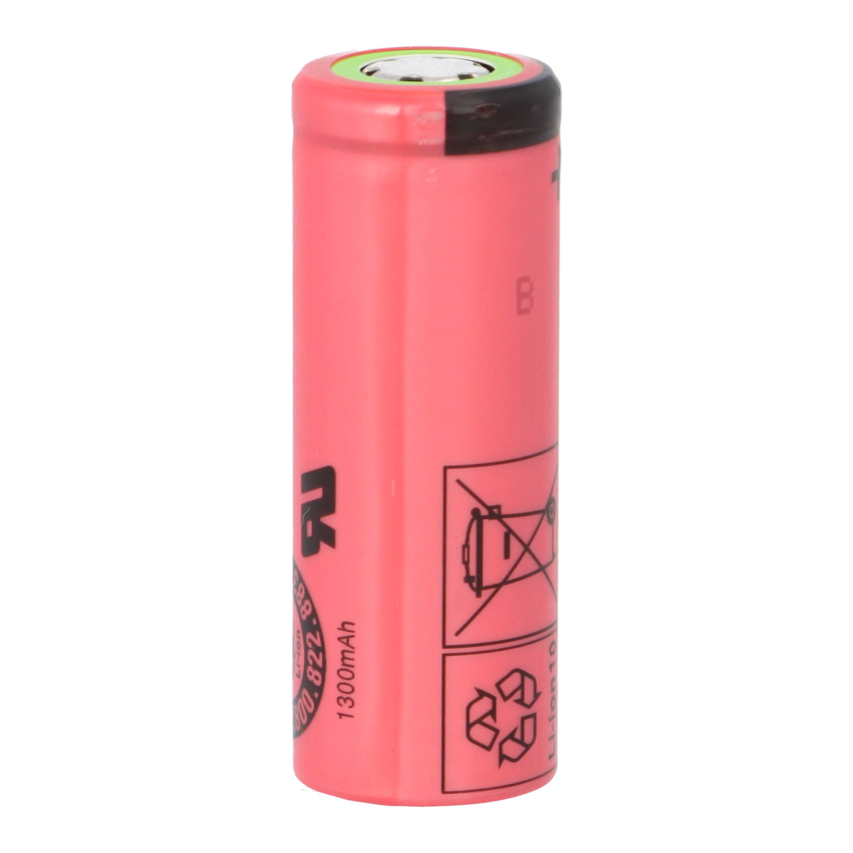 Sanyo UR18500Y 1300mAh Li-ion Akku