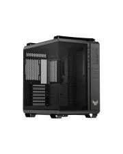 ASUS TUF Gaming GT502 Horizon Mid tower ATX Seitenteil mit Fenster gehärtetes Glas keine Spannungsversorgung Classic Black USB/Audio