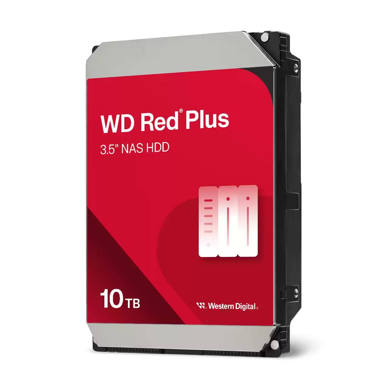 WD Red Plus 8.9cm (3.5") 10TB SATA3 7200 256MB WD100EFGX
