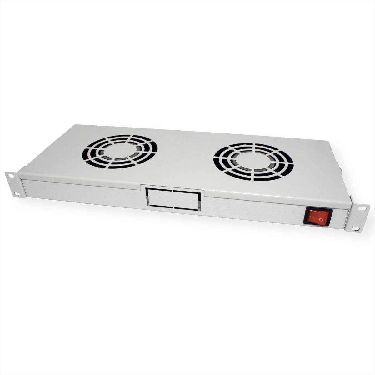 ROTRONIC-SECOMP - Roline - Rack - Lüfter Kit - with 2 fans - Hellgrau, RAL 7035 - 48.3 cm (19"")