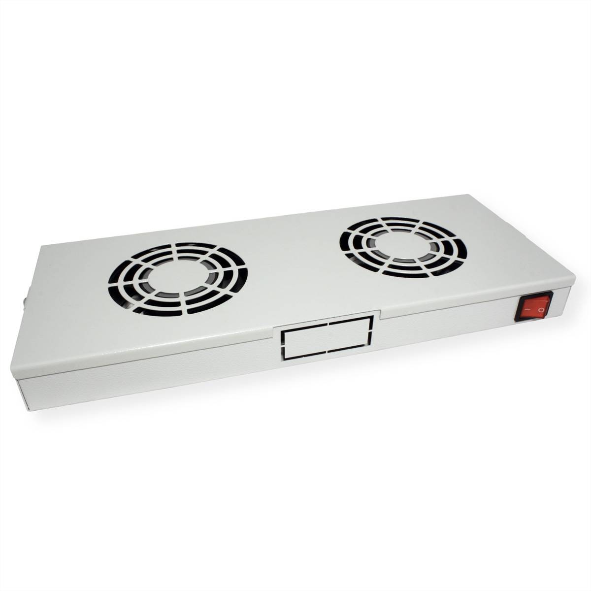ROTRONIC-SECOMP - Roline - Rack - Lüfter Kit - with 2 fans - Hellgrau, RAL 7035 - 48.3 cm (19"")