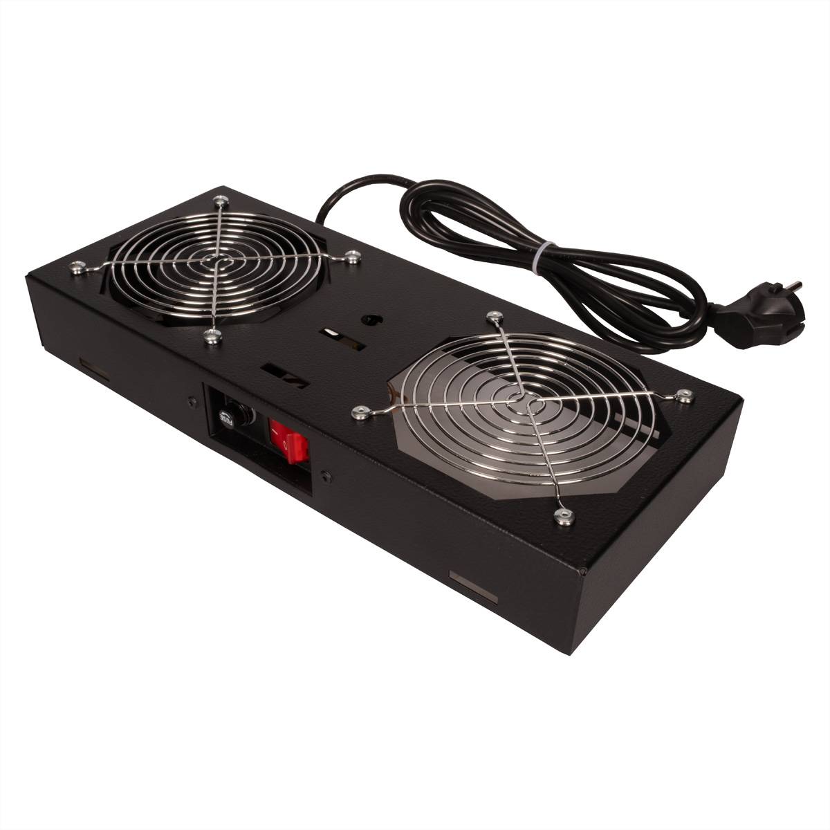 ROTRONIC-SECOMP - Roline - Lüftungseinheit - fan - Jet Black, RAL 9005 - 48.3 cm (19"")