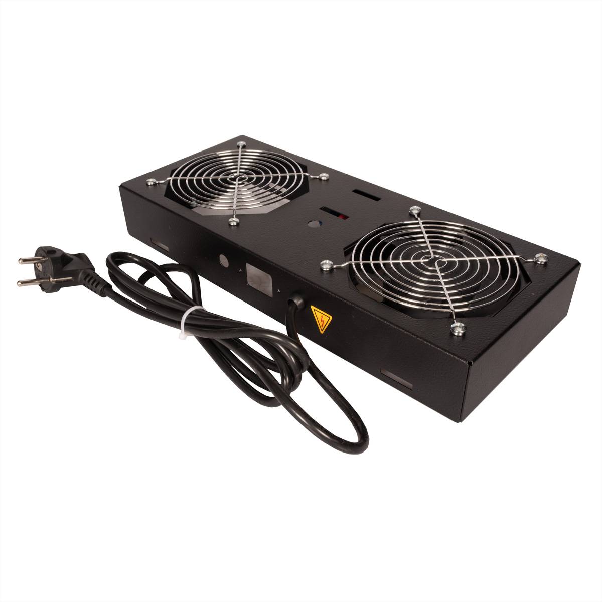 ROTRONIC-SECOMP - Roline - Lüftungseinheit - fan - Jet Black, RAL 9005 - 48.3 cm (19"")