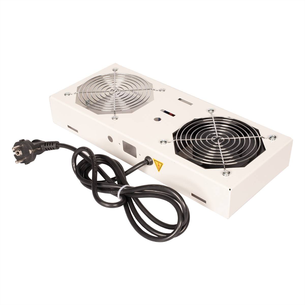 ROLINE Lüftereinheit 1 Lüfter, für 19-Zoll Wandgehäuse grau