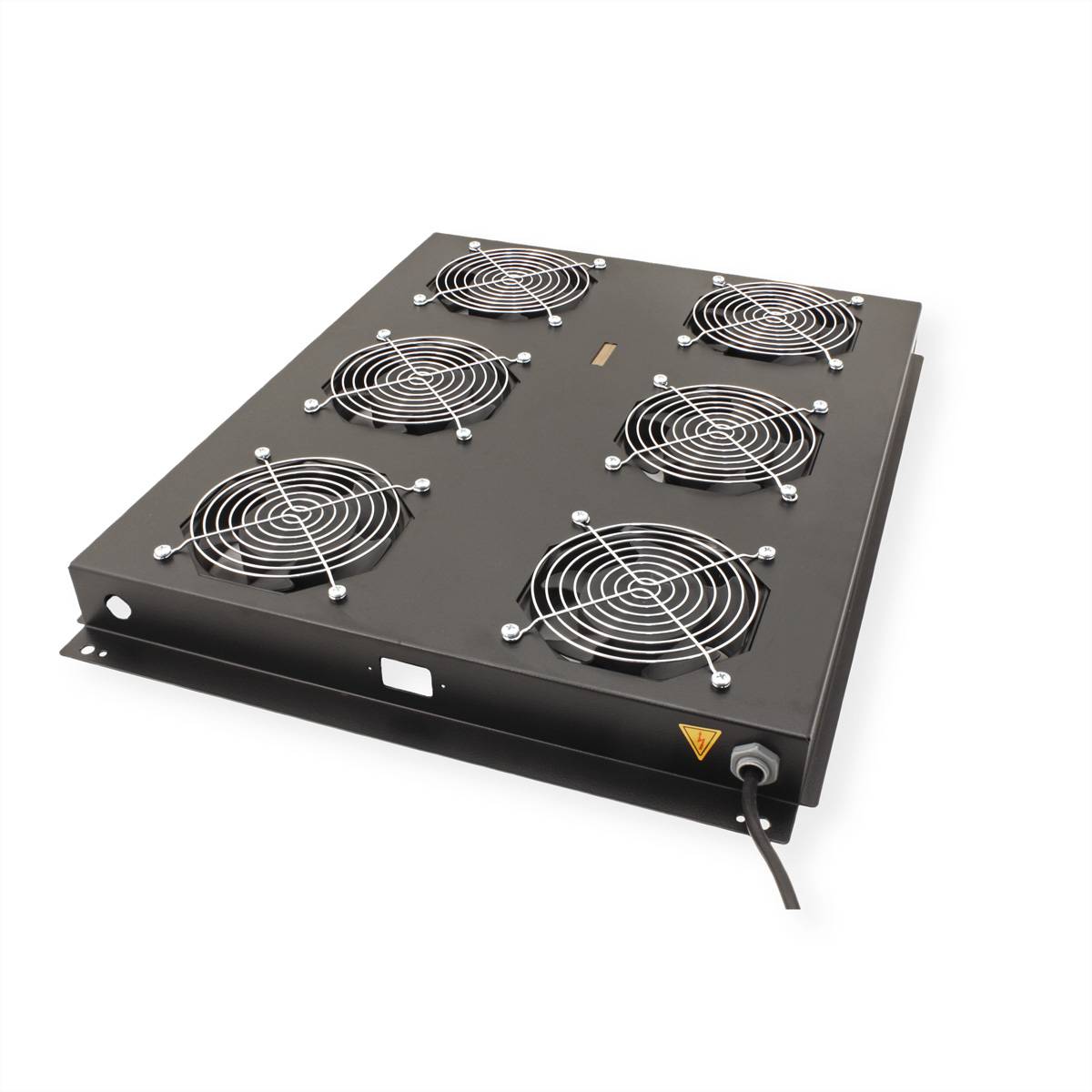 ROTRONIC-SECOMP - Roline - Rack - Lüfter Kit - with 6 fans - Dach - Jet Black, RAL 9005 - 48.3 cm (19"")