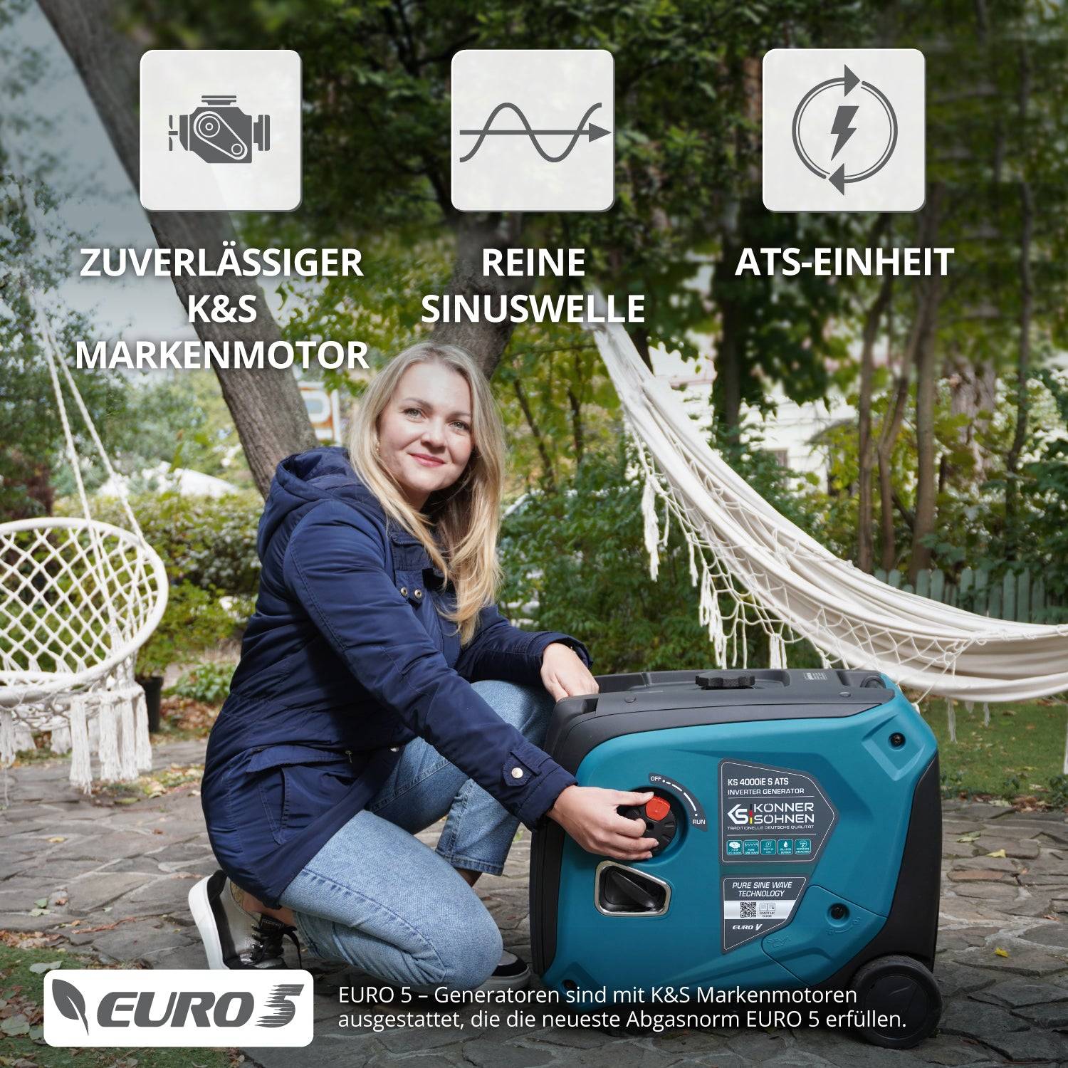 Inverter-Generator KS 4000iE S ATS Version 2